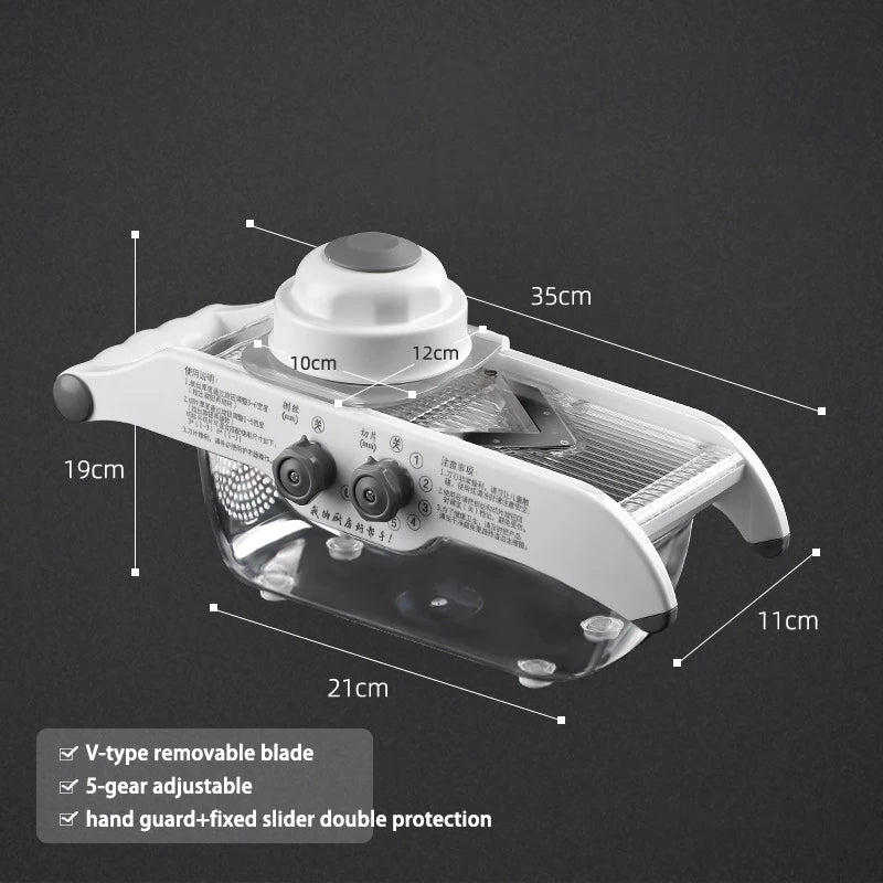 Adjustable Shredders Slicer  Grater .