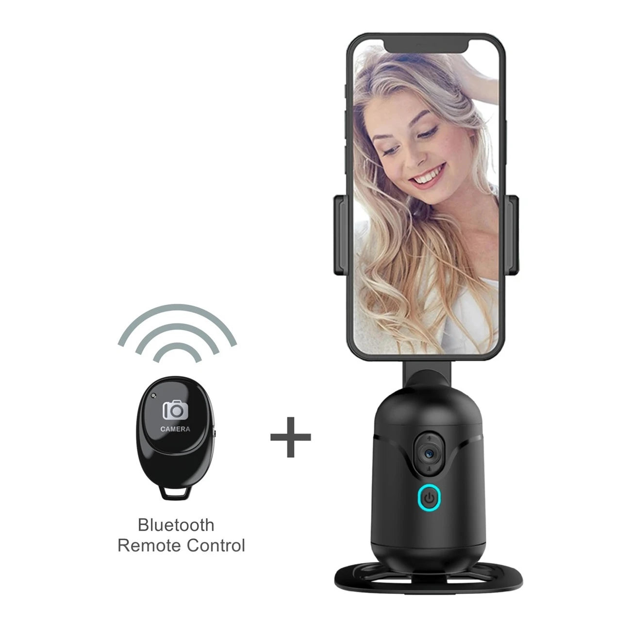 360 Rotation Auto Face Tracking Phone Holder Tripod