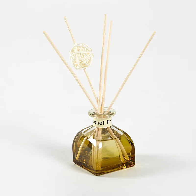 50ml Lavender Reed Diffuser Sets Jasmine Air Freshener Essential Oil .